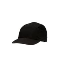 3M™ First Base™ Plus Anstoßkappe 2014282, Schwarz mit Standard-Schirm, 70 mm, individuell