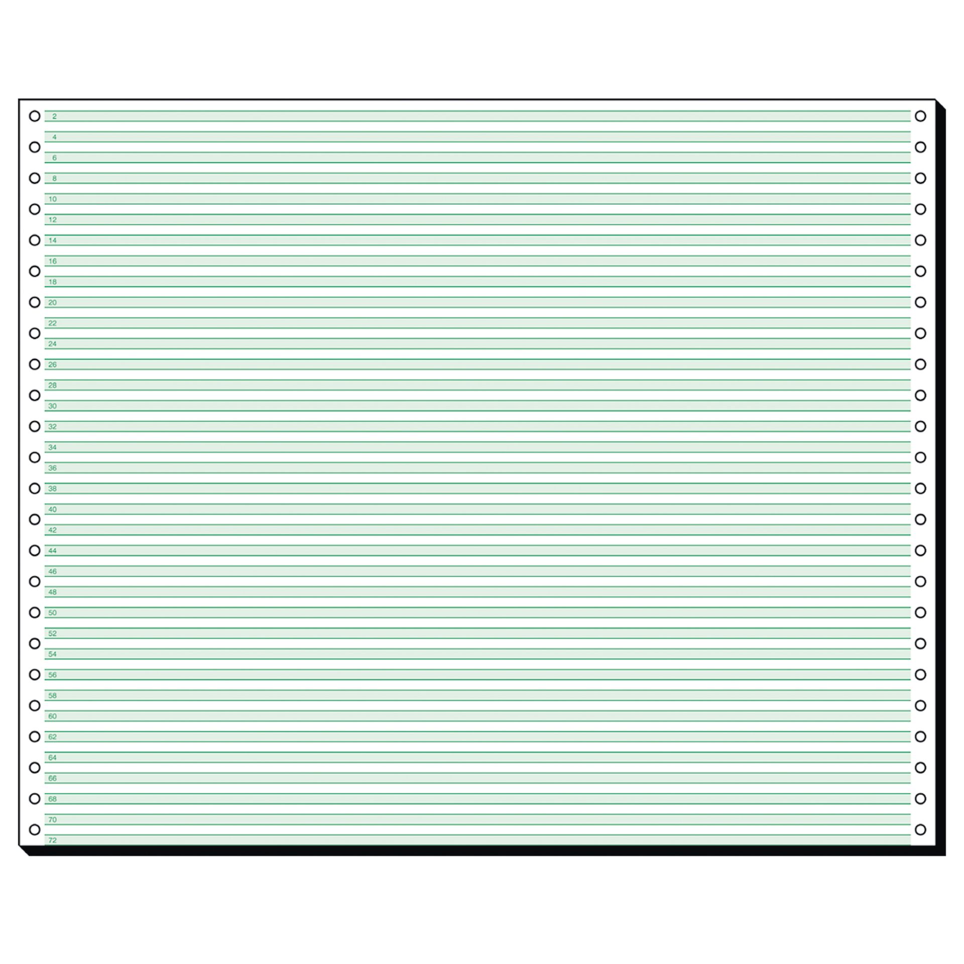 Computerpapier DIN A3 quer 1fach 2.000 Bl./Pack.