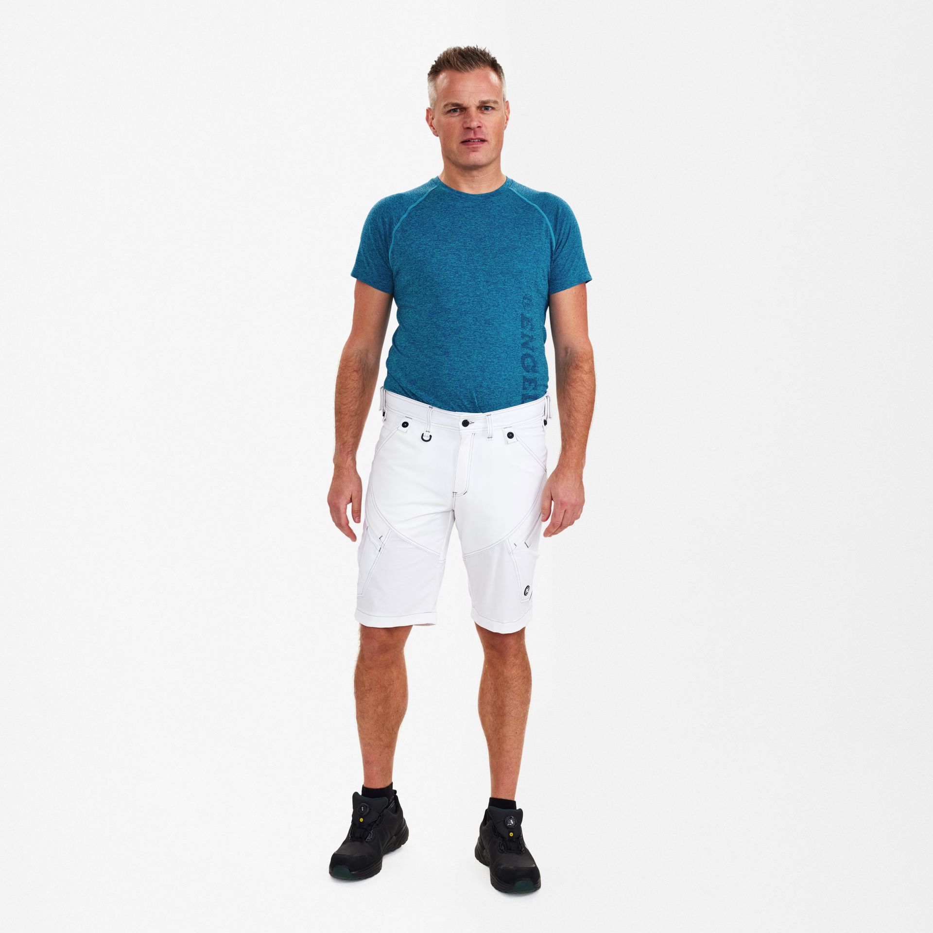 X-treme Arbeitsshorts mit 4-Wege-Stretch Weiss, Gr. 72