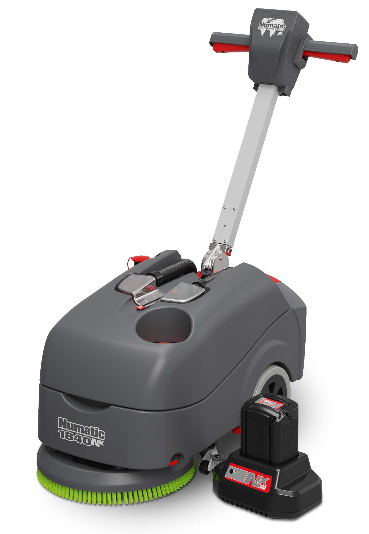 Batterie-Scheuersaugmaschine TTB1840NX mit PPNScheuerbürste