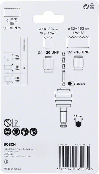 Bosch Power-Change-Adapter, 9,5-mm