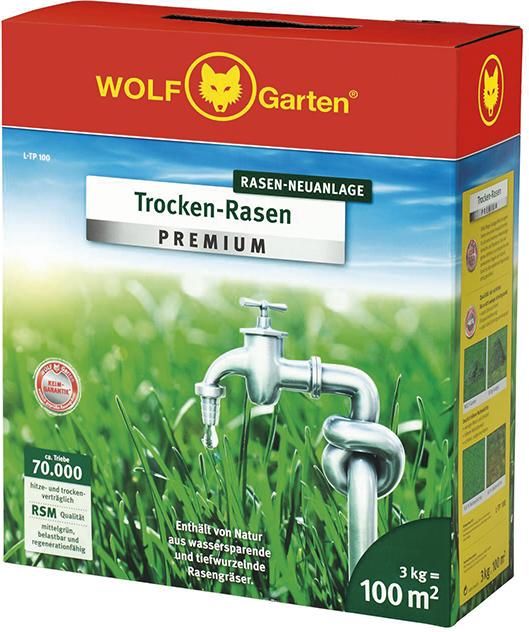 Trocken-Rasen Premium L-TP 100 3 kg