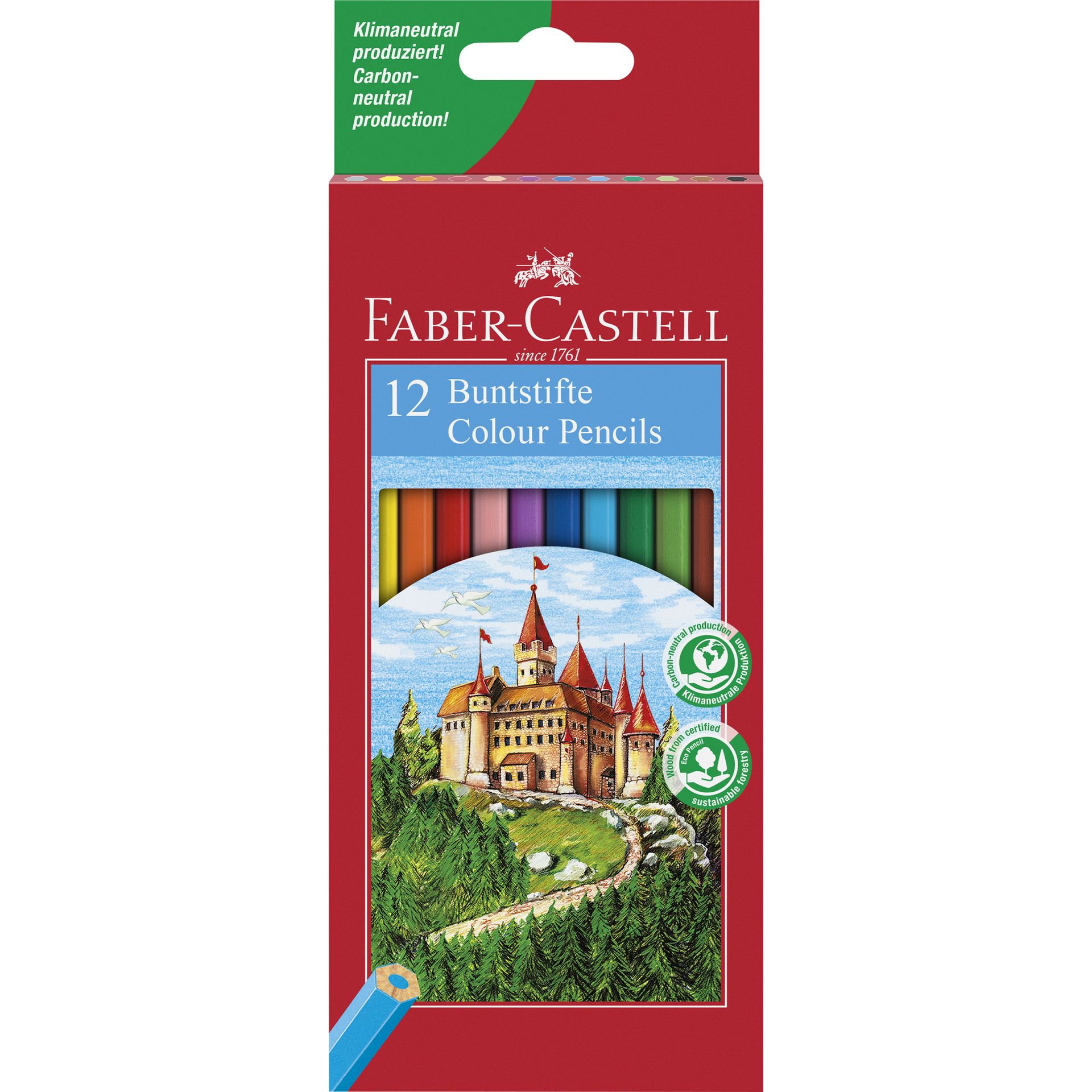 Buntstift Eco sortiert 12 St./Pack.