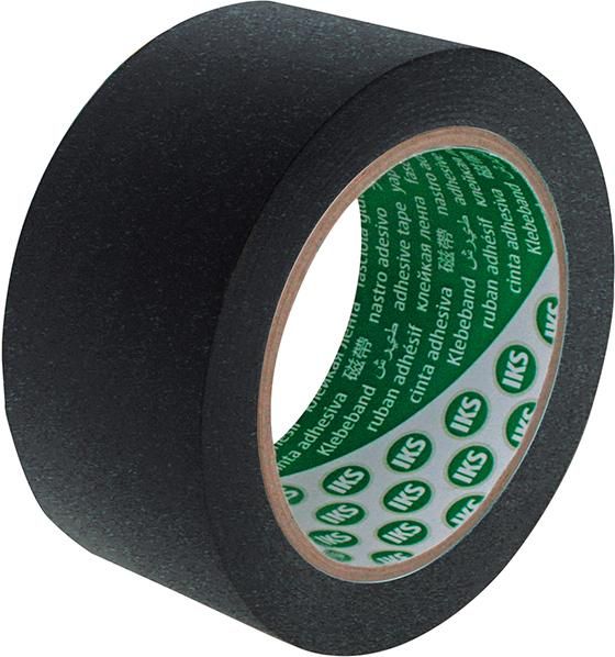 Bodenmarkierungsband Weich-PVC 50mmx33m, Naturkautschukkleber Schwarz