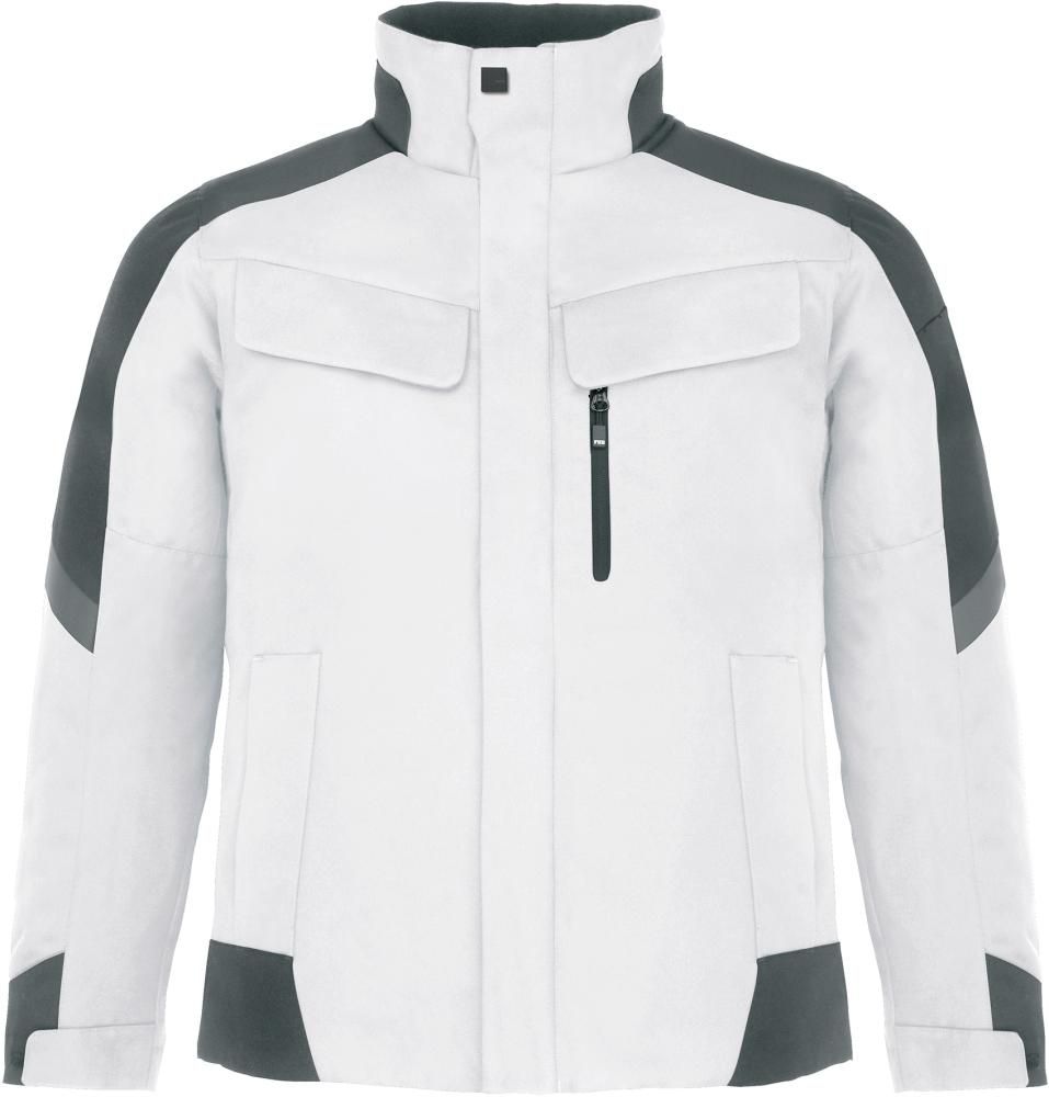 Arbeitsjacke LARS weiß-anthrazit XS FHB