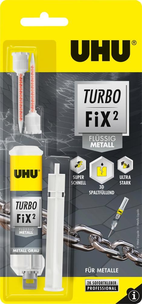 UHU Turbo Fix METALL 10g Infokarte