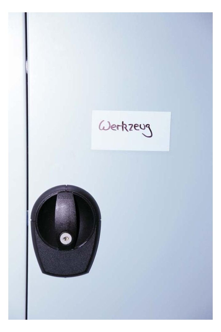 Magnetetiketten, weiss beschichtet