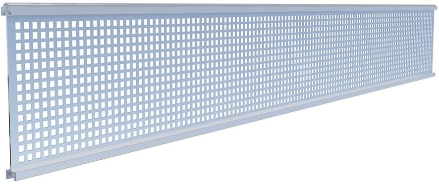 TJÖRN-Serie Gitterfüllung, SILBER 6 x 206 x 1793 mm WPC-Steckzaunsystem