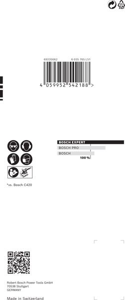 BOSCH Klettschleifblätter, Rechteck