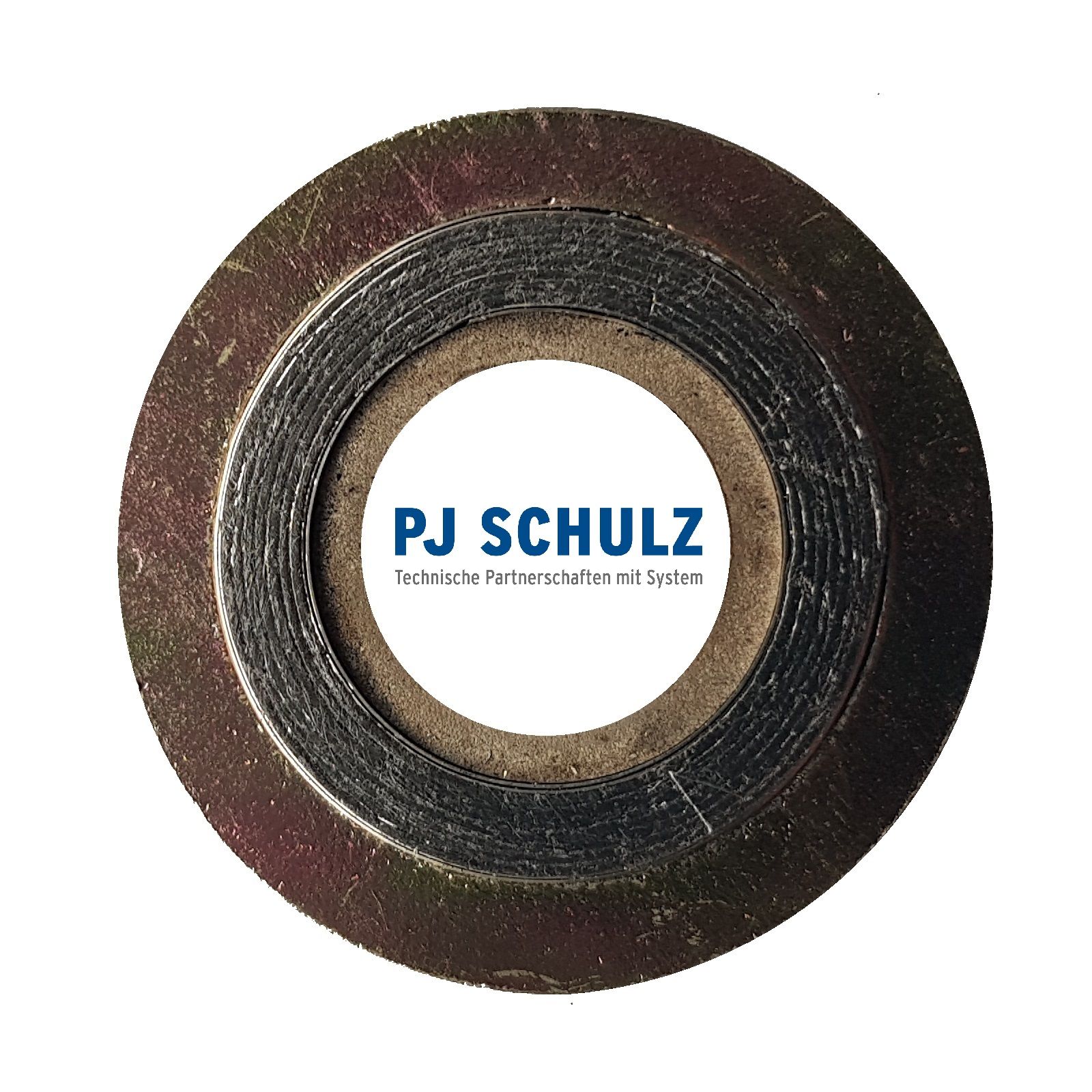 Spiraldichtung mit Innen- und Außenring
