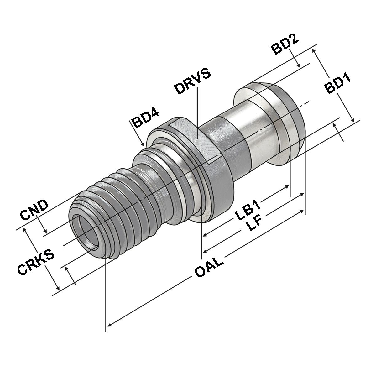 Anzugsb. ~ISO 7388-3 | Form AD | M16 | 3mm | 7mm