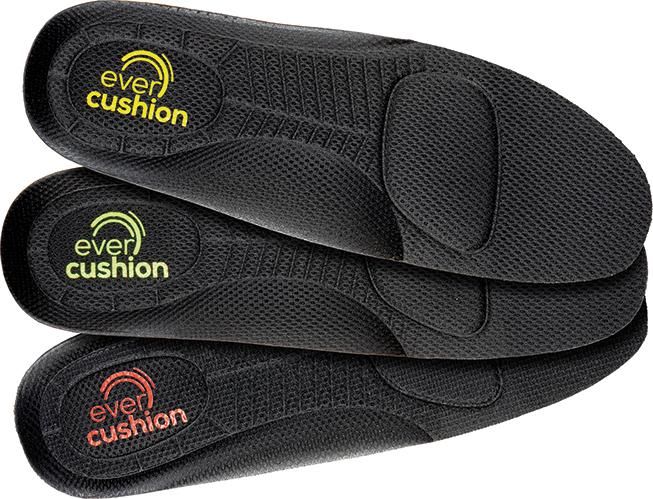 Einlegesohle Evercushion Fit low,rot, Gr.35