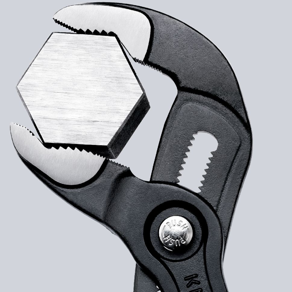 KNIPEX Cobra® Hightech-Wasserpumpenzange mit rutschhemmendem