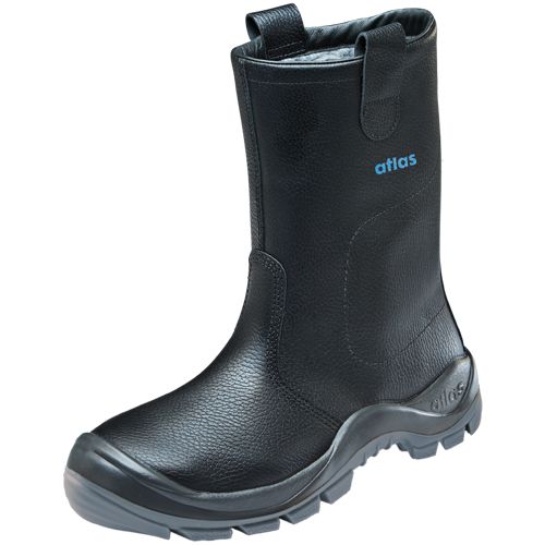 Atlas ANATOMIC BAU 822 XP Thermo Sicherheitsstiefel S3, Schwarz, Gr. 41, Weite 10