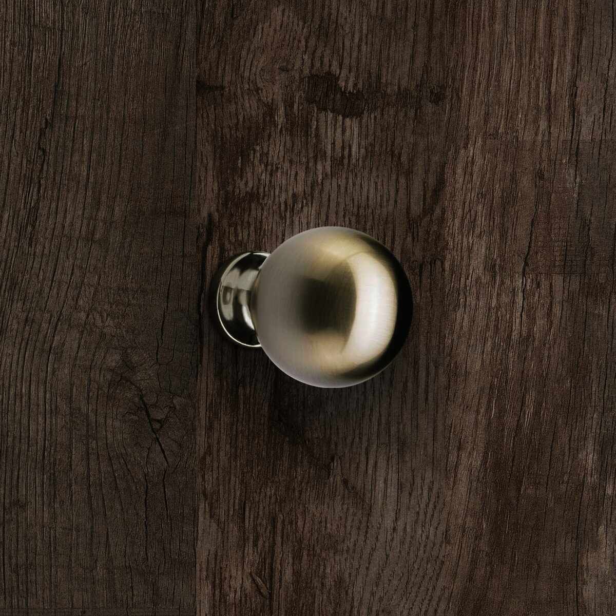 Möbelknopf Bona 30 mm Edelstahl