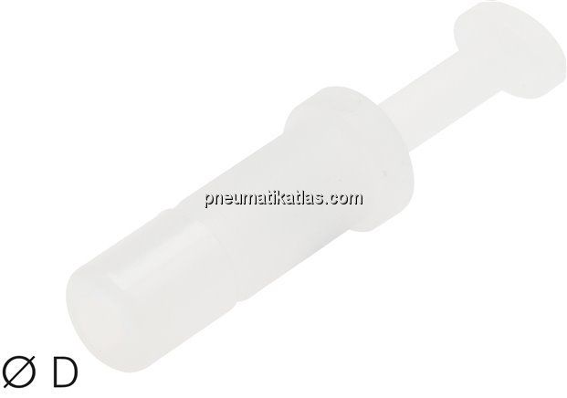 Verschlussstopfen für 6mm Steckanschlüsse, IQS-PVDF