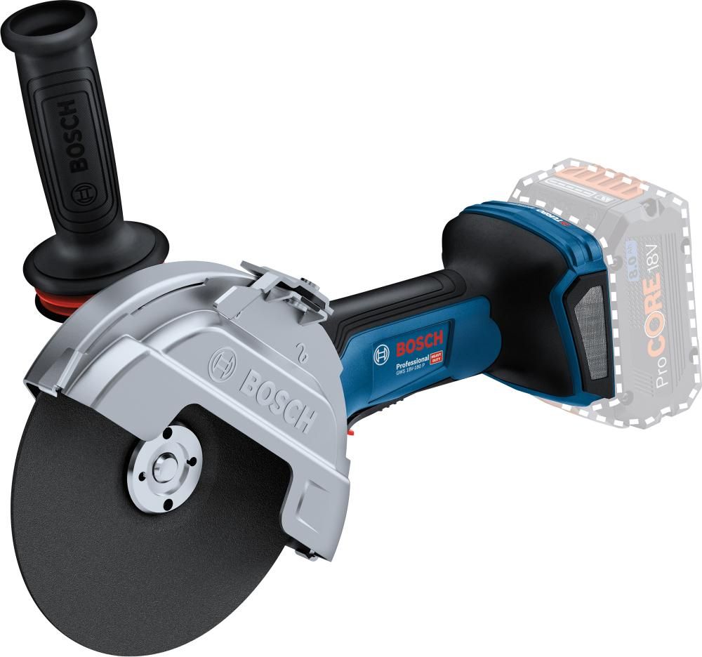 Akku-Winkelschleifer soloGWS 18V-180 P Bosch ohne Akku ohne Ladegerät L-Boxx