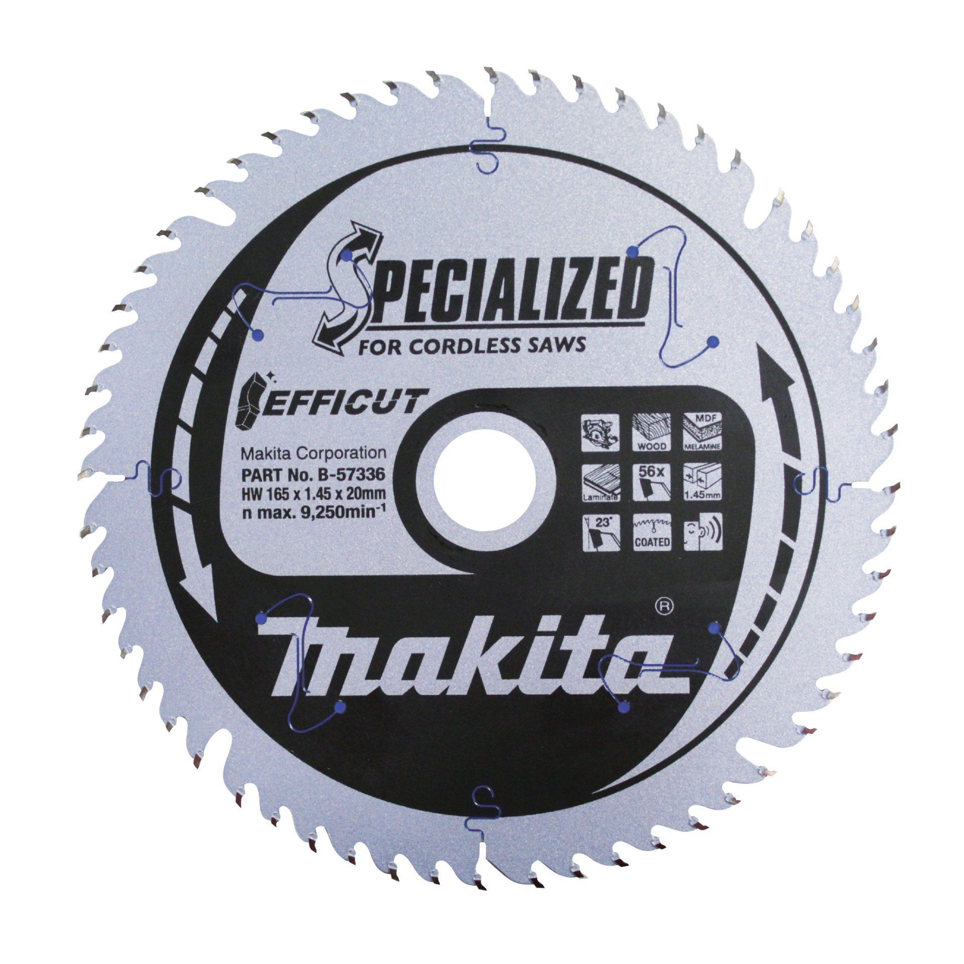 Makita EFFICUT Sägeb.165x20x56Z