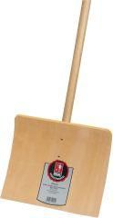 Kinder-Schneeschieber Holz mit Stiel Ideal