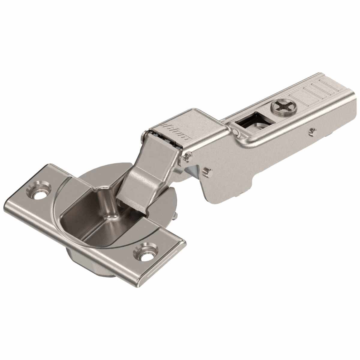 CLIP top Standardscharnier 110°，Mittelanschlag, Topf: Schrauben, vernickelt