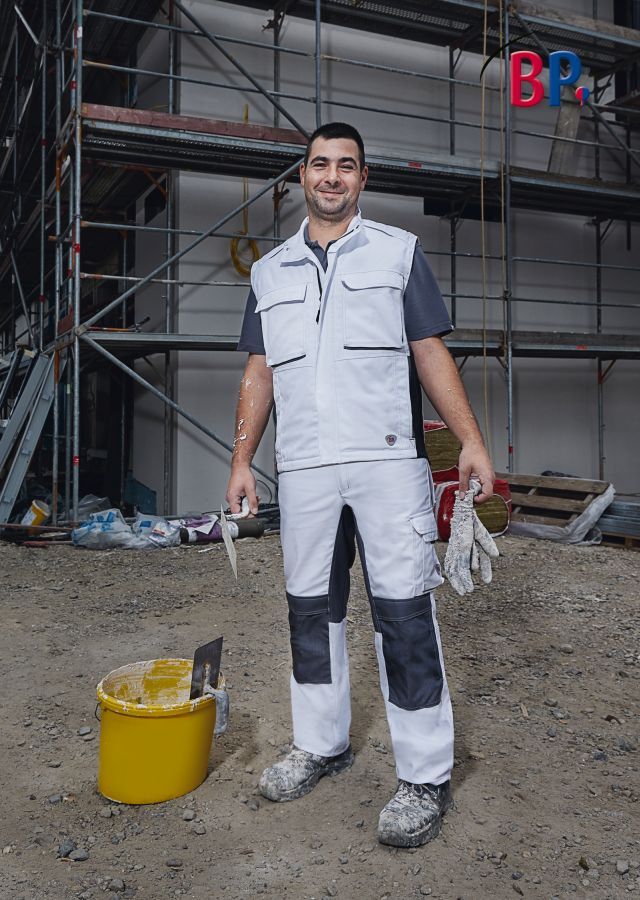 BP® Strapazierfähige Arbeitshose mit Kniepolstertaschen