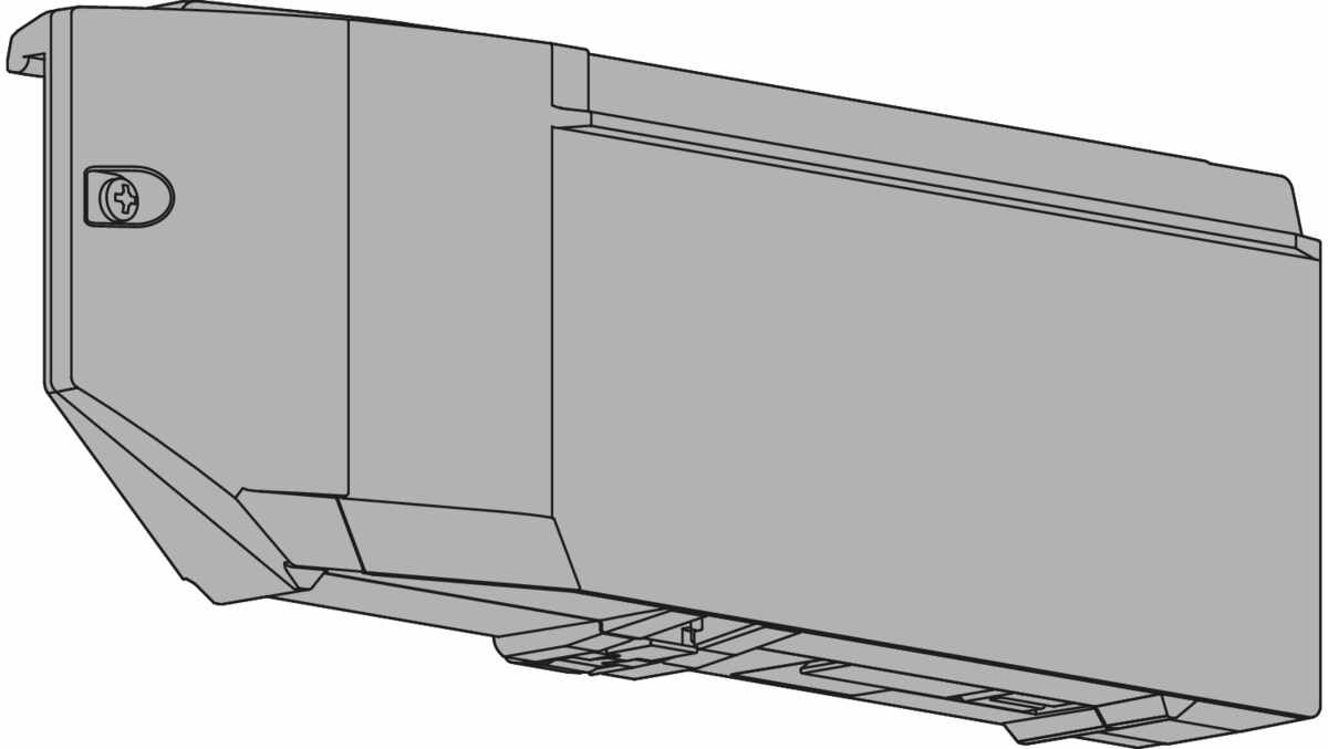 SERVO-DRIVE für AVENTOS Antriebseinheit, HK top, tiefgrau