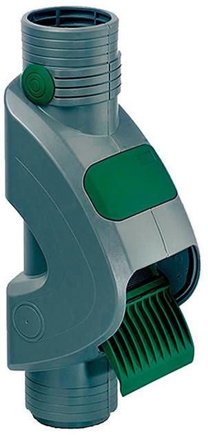 Fallrohrfilter Rainus grau