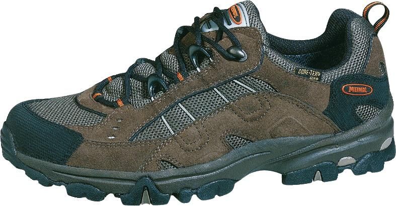 Freizeitschuh Magic Men GTX, Gr.39,5/6, braun/orange MEINDL