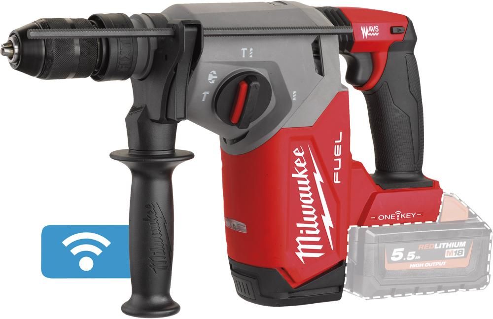 Akku-Kombihammer solo M18 ONE FHX-0X Milwaukee ohne Akku ohne Ladegerät HD-Box