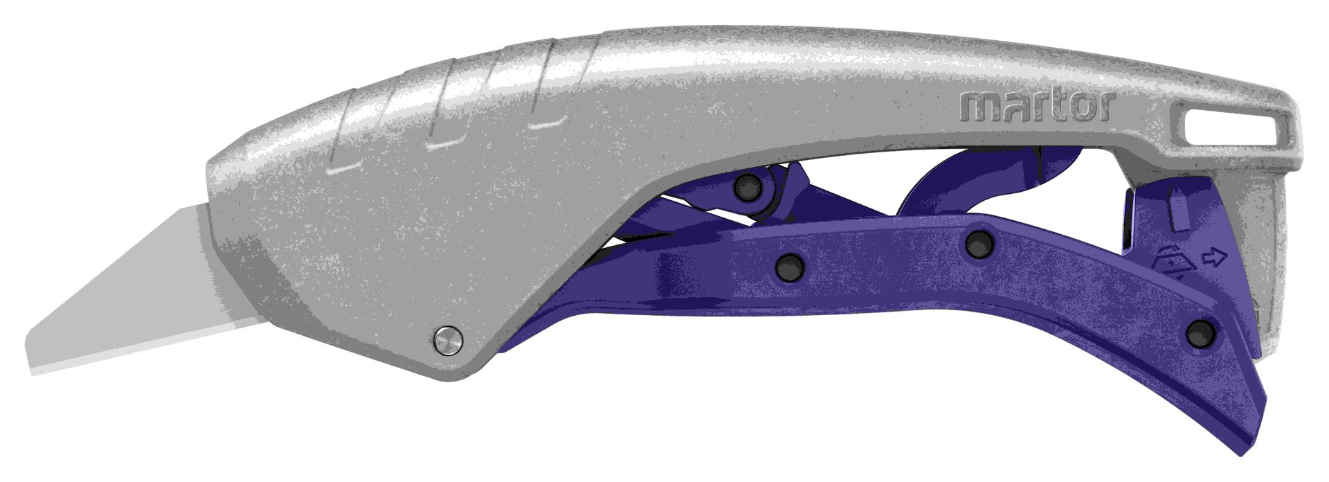 MARTOR Sicherheitsmesser SECUNORM 610 XDR mit GROSSE SPEZIALKLINGE 160060 | 1 Stück