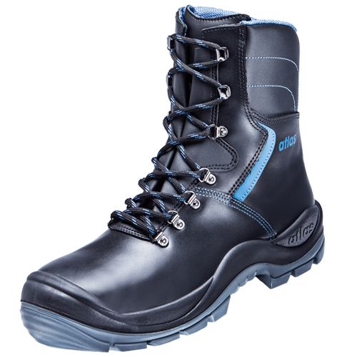 Atlas ANATOMIC BAU 845 XP Thermo Sicherheitsstiefel S3, Schwarz, Gr. 48, Weite 10