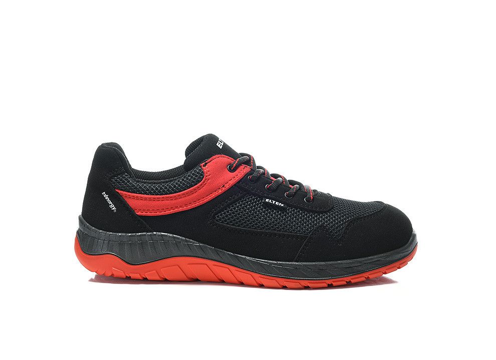 Sicherheitshalbschuh LONNY W red Low ESD S1PS, Gr. 40