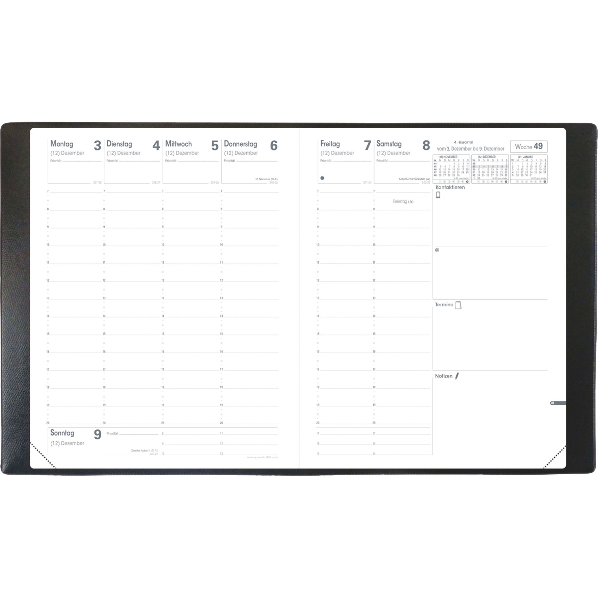 Kalender Pre 777 Impala 21x27cm 1W/2S sw