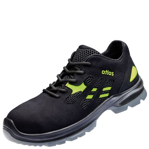 Atlas FLASH 2605 XP Sicherheitshalbschuh S1P ESD, Schwarz, Gr. 49, Weite 10