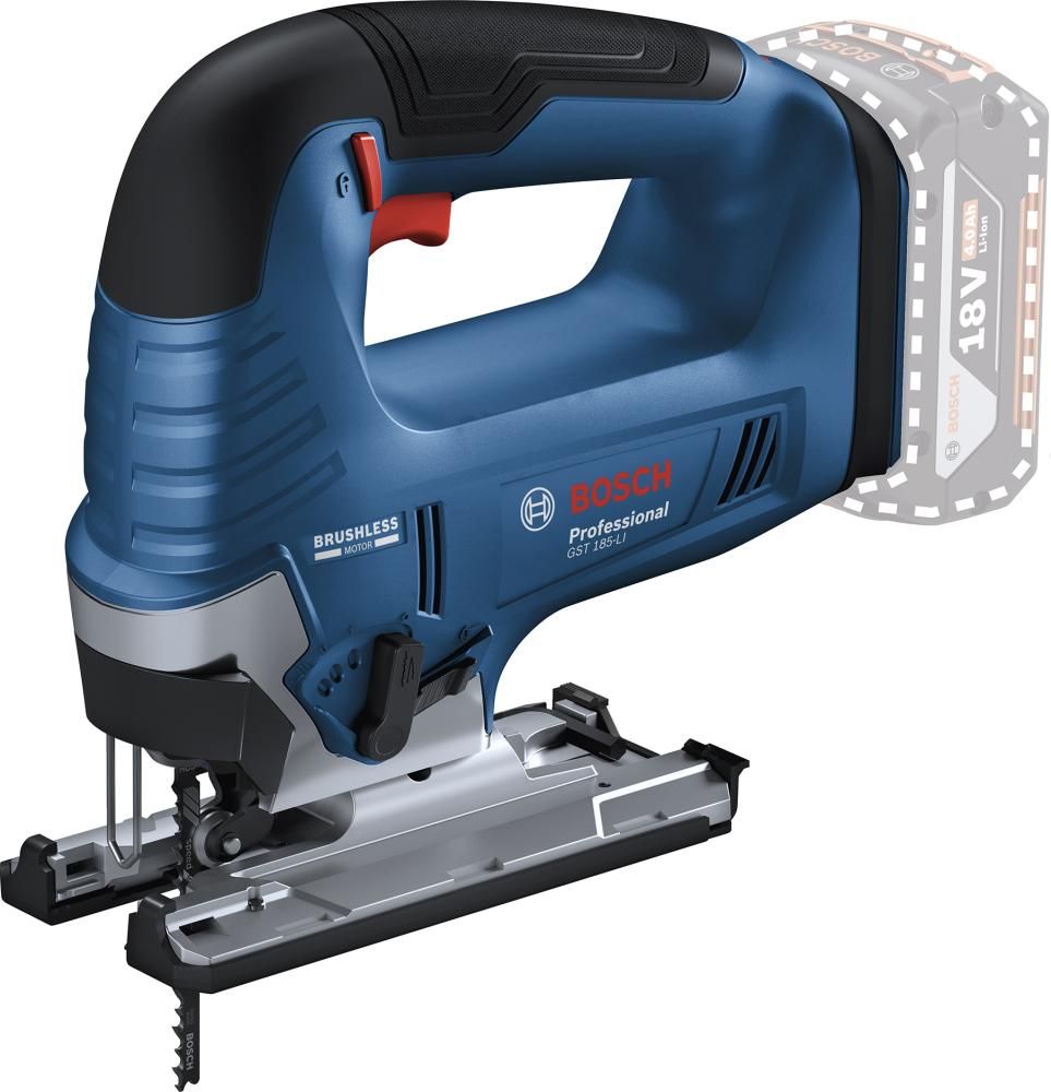 Akku-Stichsäge solo GST 18V-125 B Bosch ohne Akku ohne Ladegerät L-Boxx
