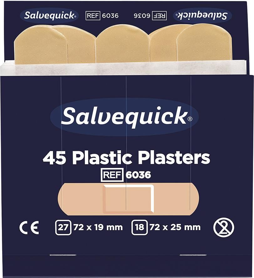 Salvequick Nachf.6x45Pfl.wasserabweisend