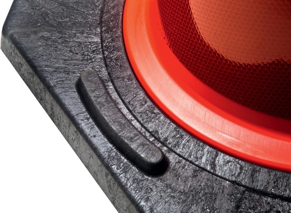 MORION-Reflexkegel-EU 750Typ A, rot-weiss reflekt.