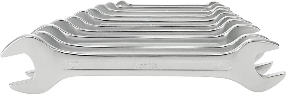 FORTIS Doppelmaulschlüssel-Satz DIN3110 6-27mm