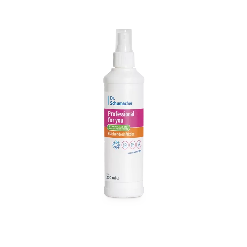 Alkoholisches Schnelldesinfektionsmittel, 250 ml Sprühflasche