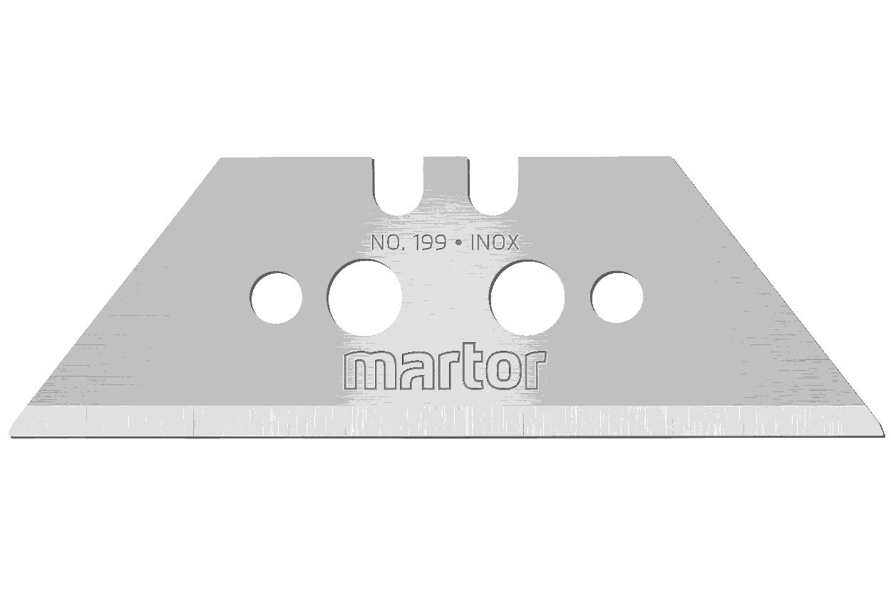 MARTOR Ersatzklinge TRAPEZKLINGE 199 Breitschliff | 10 Stück