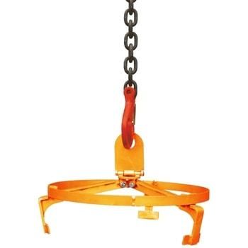 Fasstraverse für Kran 1 x Fass Tragkraft 300kg reinorange RAL 2004