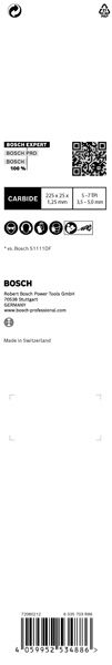 BOSCH Säbelsägeblatt, (VE: 1 Stück)