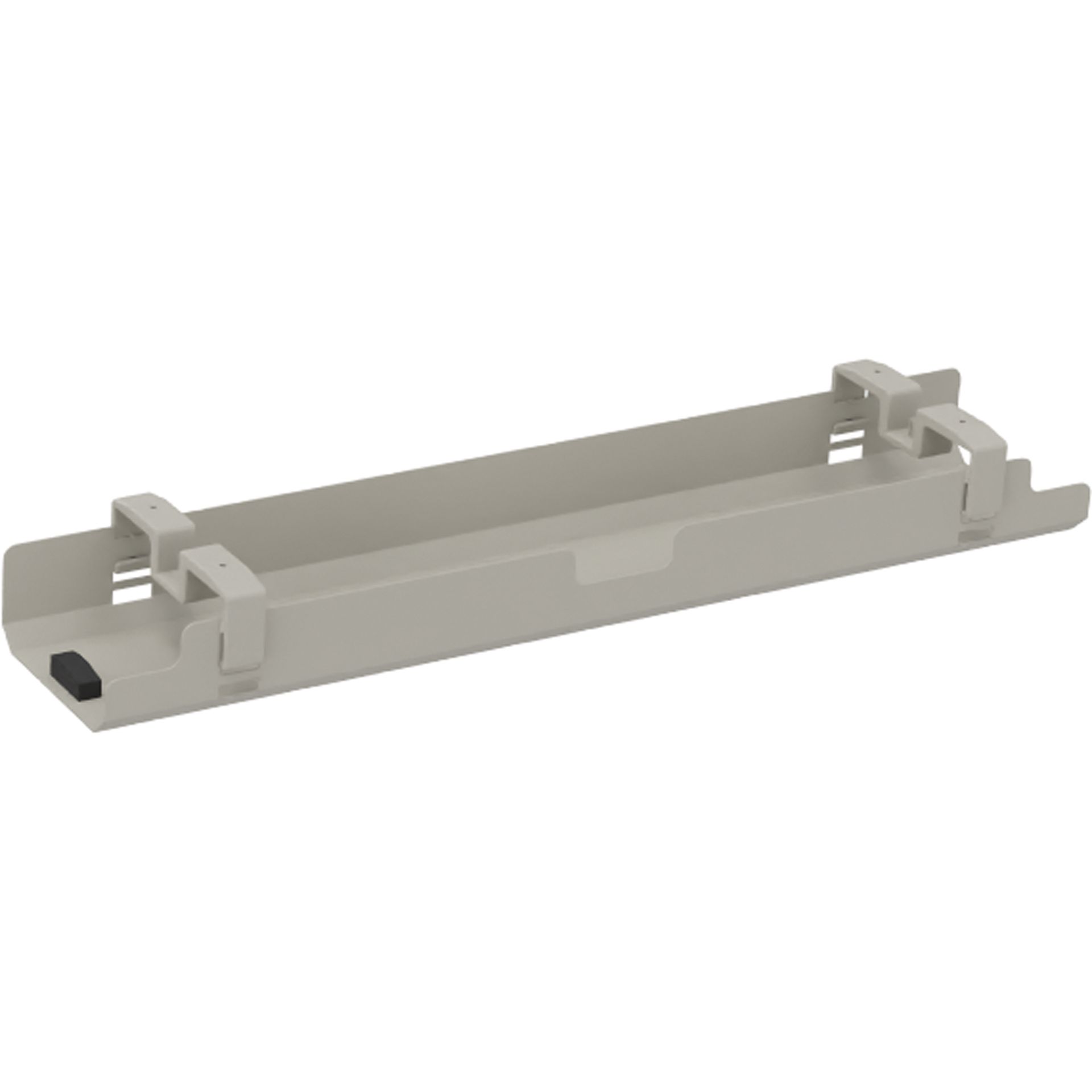 Kabelkanal horizontal  für Tische B1200mm si
