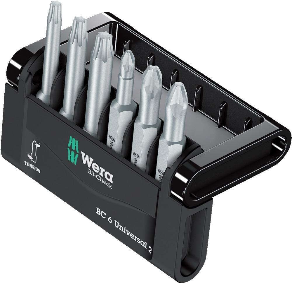 Bit-Satz Bit-Check 6 Universal 2 Wera