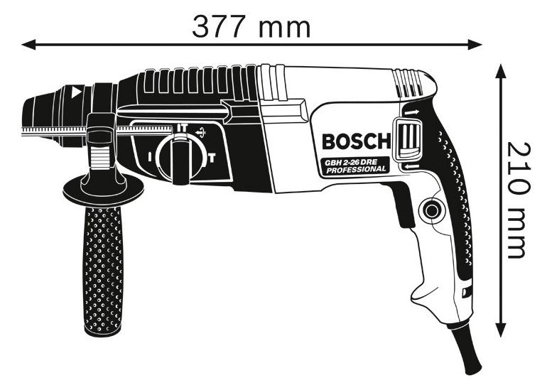 BOSCH Bohrhammer im Koffer