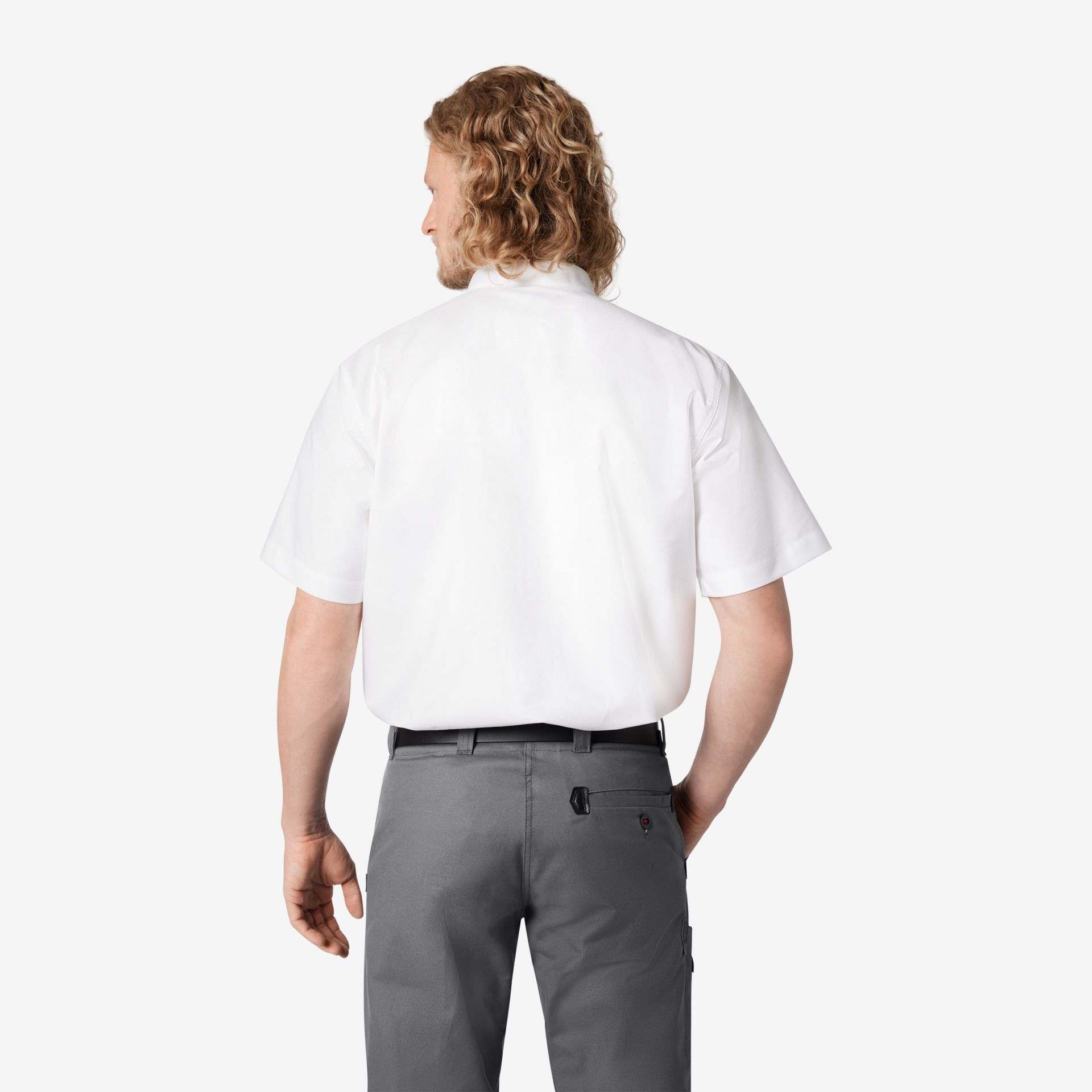 FHB Staude FINN kurzarm weiß - Gr. 39/40