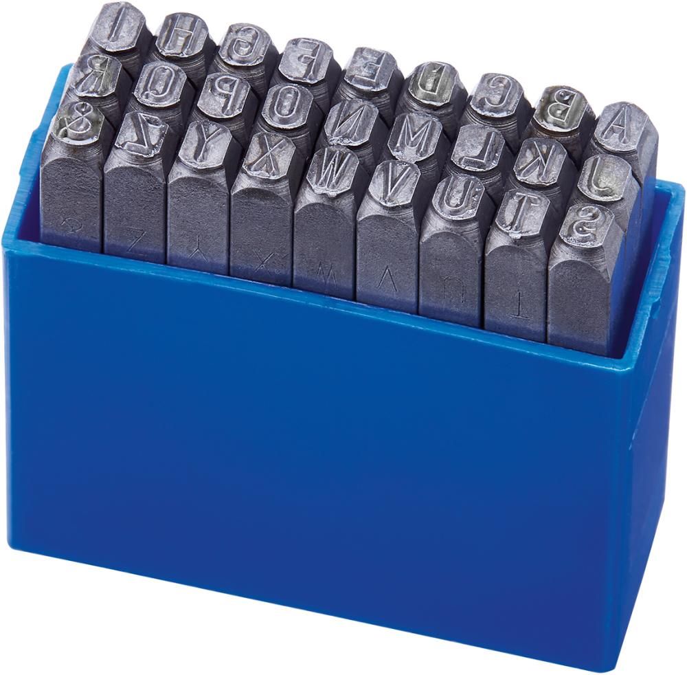 Schlagbuchstaben-Satz Schrifthöhe 2mm FORMAT