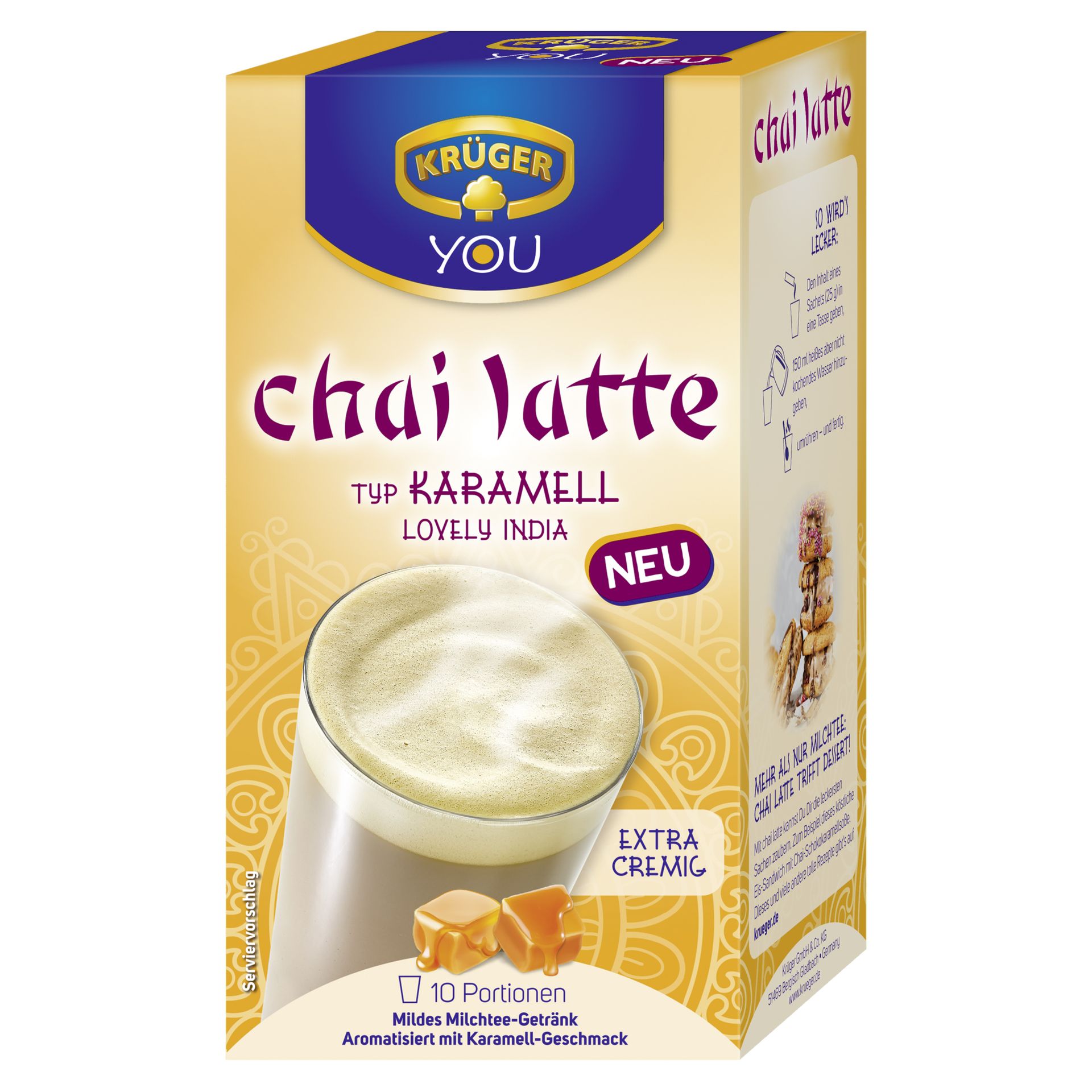 Chai Latte Karamell 10St