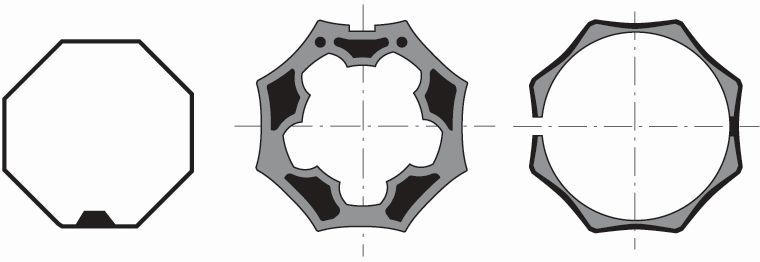 Rolladen Adaptersatz 50mm