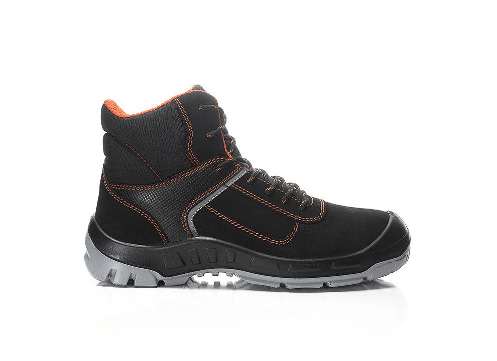 Sicherheitsschnürstiefel jo_COLOUR orange Mid S3, Gr. 36